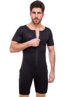 Спортивный костюм Sibote Body Suit CF-58 для похудения с эффектом сауны, Комбинезон сауна Sport Slimming для занятий спортом и сгонки веса Черный