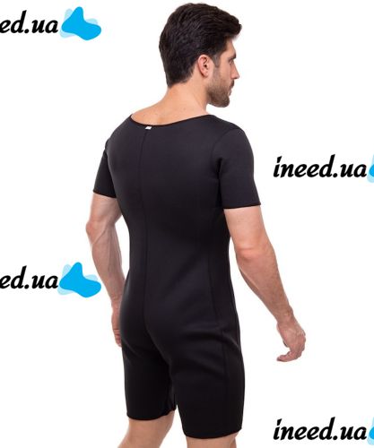 Спортивный костюм Sibote Body Suit CF-58 для похудения с эффектом сауны, Комбинезон сауна Sport Slimming для занятий спортом и сгонки веса Черный
