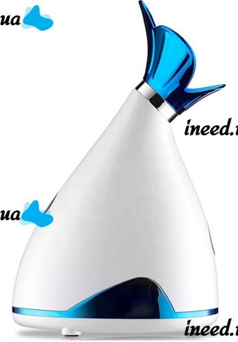 Паровая сауна для омоложения и увлажнения лица с ингалятором Phyopus Facial Ionic Steamer CL-5358, Распариватель 2в1 с ионизатором для чистки кожи