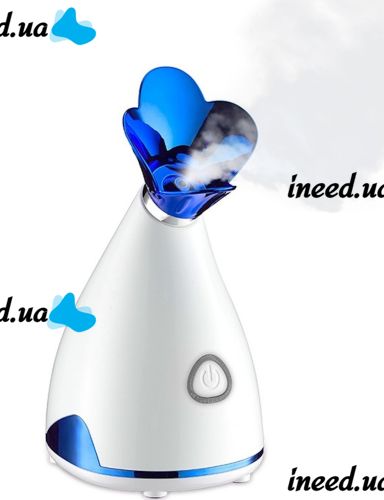 Паровая сауна для омоложения и увлажнения лица с ингалятором Phyopus Facial Ionic Steamer CL-5358, Распариватель 2в1 с ионизатором для чистки кожи