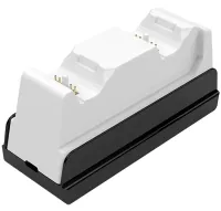 Двойная зарядная док станция Honcam A3705 для зарядки 2 джойстиков DualSense PlayStation PS5, Зарядное устройство для зарядки геймпадов с подсветкой