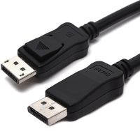 Видео кабель DisplayPort на DisplayPort 1.8 м универсальный переходник, соединительный кабель для передачи видеосигнала на телевизор 95506
