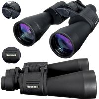 Оптический бинокль для наблюдения Binoculars Bushnell 20x50 Bak-4 для охоты, туризма, рыбалки, тактический Бушнель с призмами и чехлом Black