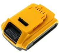 Универсальная аккумуляторная батарея Dewalt DCB203 Yellow Li-on 24V 2Ah для электроинструмента, дополнительный аккумулятор для шуруповерта 24В Желтый