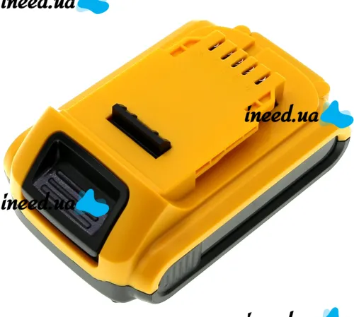Универсальная аккумуляторная батарея Dewalt DCB203 Yellow Li-on 24V 2Ah для электроинструмента, дополнительный аккумулятор для шуруповерта 24В Желтый