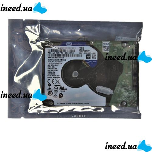 Внутренний жесткий диск для компьютера Western Digital Blue 1TB WD10EZEX SATA 3.5” 64MB Cache винчестер, накопитель
