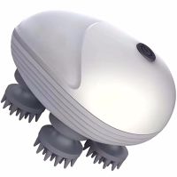 Беспроводной водонепроницаемый массажер Smart Scalp Massager QSK-701 для головы, шеи и плеч Аккумуляторный Media-Tech MT6524 для кошек и собак Белый