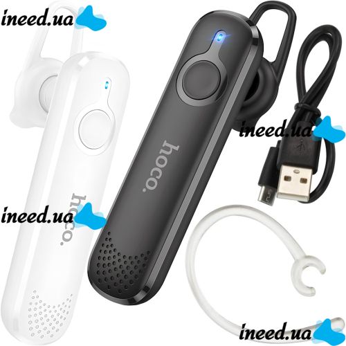 Беспроводная гарнитура Hoco E63 Diamond business BT Bluetooth наушник с микрофоном и шумоподавлением на одно ухо, моногарнитура для IOS Android