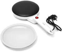 Submersible Pancake Maker Sonifer Crepe Maker SF-3034 650W Electric Pancake Pan 20 cm Electric Pancake Maker with non-stick Coating White