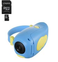 Детская видеокамера Smart Kids Video Camera DV-A100, Цифровая мини камера Птичка с фото видео съёмкой, Фотоаппарат 2" с творческой студией и играми