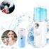 Ультразвуковой аккумуляторный увлажнитель воздуха для кожи лица Nano Mist Soraver с подсветкой, Нано-распылитель с резервуаром для воды 30 мл