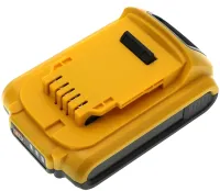 Универсальная аккумуляторная батарея Dewalt DCB203 Yellow Li-on 24V 2Ah для электроинструмента, дополнительный аккумулятор для шуруповерта 24В Желтый