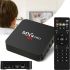 Smart TV Set-top Box with Ultra MXQ PRO 4K 2GB/16GB Remote Control, Android 7.1 Media Player, Digital TV Set-top Box with Built-in WiFi Module Black
