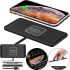 Car Wireless Charging Car Wireless Pad C1 15W for Phone Charging, Silicone Charging Pad in Car with Anti-slip Coating Black