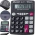 Karuida KK-111 12-bit Electronic Desktop Calculator for Office, Keenly KK-8800-12 Accounting Calculator with Battery Fractions Black