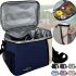 Tasty Food XL-1042 9-liter travel thermos bag for food and drinks, Camping thermobox refrigerator 25x20x17.5 cm on the shoulder for a picnic