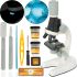 Дитячий мікроскоп Scientific Microscope XD168 з зумом 400х для наукових досліджень Лабораторія зі збільшенням і набором для дослідження HA-156