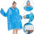 Huggle Hoodie Ultra Plush Blanket 2 in 1 Unisex Oversize Hoodie Hoodie Plush Blanket with fleece sleeves 74X110 cm Blue