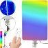 Світлодіодна прямокутна лампа Fill Light RGB LED LED PM-48 для студійної фото- і відеозйомки з пультом ДУ, Відеосвітло 44x29 см 14 режимів від мережі