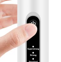 Электрическая зубная щетка скалер Electric Teeth Cleaner MAG-780 ультразвуковая для чистки зубов и удаления зубного камня с зеркалом 5 режимов Белая