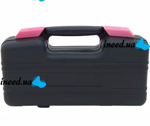 Женский набор инструментов Apollo Tools DT9706P 39 предметов, Универсальный комплект инструмента молоток отвертки плоскогубцы ножницы биты Розовый