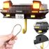 Toyota Trueno AE86 style wall mount key organizer holder with LED headlight illumination, Wall mounted auto key holder with 1 battery operated hooks