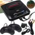 Игровая видео приставка Sega Mega Drive 2 16bit 368 игр с 2 беспроводными джойстиками, беспроводная консоль Сега Мега Драйв для телевизора AV HDMI 