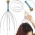 Hand Point Massager Antistress Ant Springos GOL-38 with 12 massage Parts for the scalp Relaxing Massager Goosebumps 22 cm for the body