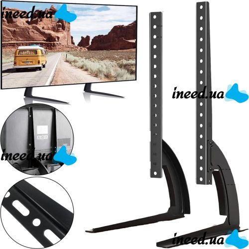 Настольное крепление кронштейн V-Star D702 32"- 75" дюймов для телевизора и монитора, Настольная универсальная подставка ножки для ТВ до 50 кг