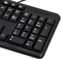 Проводная компьютерная клавиатура CBR KB107 107 клавиш + переключение языка одной кнопкой для ПК PC, игровая мембранная клавиатура для геймеров