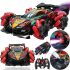 Трюкова машинка Spray Racer Car 21003 з пультом і рукавичкою, радіокерована машина з парогенератором і звуковими ефектами з управлінням від руки