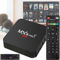 Digital Smart TV set-top box for TV with remote Ultra MXQ PRO 4K 4GB/32GB, Media Player Android 11.1 5G TV with built-in WiFi module Black