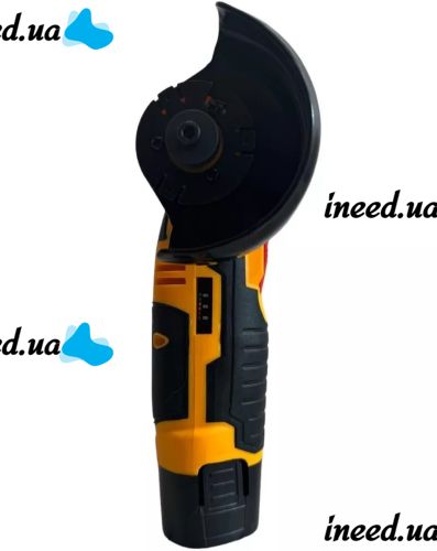 Аккумуляторная болгарка шлифмашина DeWalt DCG125N на 2 аккумулятора 12V 2Ah, Беспроводная угловая шлифовальная машина турбинка 75 мм Деволт в кейсе