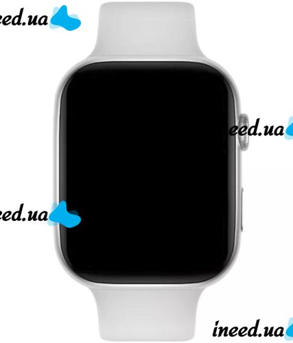 Умные наручные смарт часы Smart Watch F21 White голосовой вызов, функции фитнеса и здоровья Bluetooth с беспроводной зарядкой IOS Android Белые