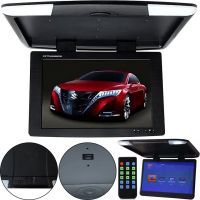 Автомобильный потолочный телевизор Opera OP-1799 17.1" дюймов с TV тюнером Подвесной монитор на потолок автомобиля Автомонитор MMC AV с подсветкой