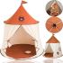 Bear Play Tent Bear Play Tent with flag and window, Bear Play Tent 110x110x130 cm for home and outdoors with bag for children