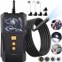 Гнучка камера ендоскоп Industrial Endoscope P230 8 мм 2 дюйми цифровий бороскоп із кабелем 5 м, підсвічуванням і екраном для діагностики на батарейках