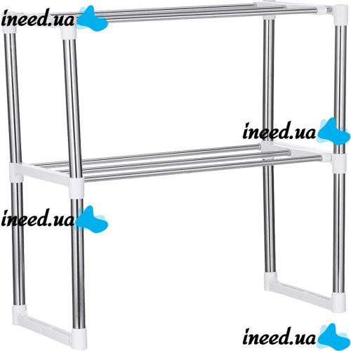 Полка стеллаж для микроволновки Multifunctional storage rack NJ-452 настольный кухонный органайзер для микроволновой СВЧ-печи, полка-органайзер