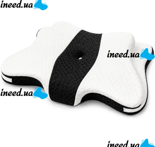 Ортопедическая подушка для сна Бабочка Piluxx Cervical Alignment Pillow LY-1242 анатомическая подушка из пены с эффектом памяти для спины и шеи