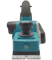 Аккумуляторный рубанок по дереву Makita DKP180 36V 5AH 2 аккумулятора Беспроводной электрорубанок Макита PCP36V 11000 об/мин 36В 5Ач в кейсе Синий
