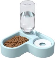 Автоматическая кормушка для собак и кошек Automatic Pet Feeder Bowl LY-622 с автоматической поилкой для животных, миска поилка 2в1 для корма и воды