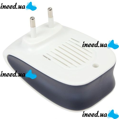 Ультразвуковой отпугиватель насекомых и грызунов Electronic Pest Reject Repeller устройство для уничтожения мышей тараканов, комаров прибор в розетку