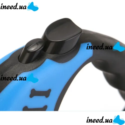 Автоматический выдвижной поводок рулетка Trox TR-30 для выгула собак 3м с блокиратором, Маленький поводок-рулетка для прогулок с собаками до 12 кг