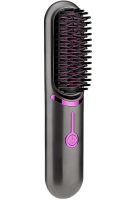 Rechargeable Hair Straightening Comb Hair Styler MAG-789 Portable Brush Straightener for Styling and Alignment, Travel Iron from USB