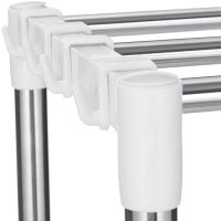 Полка стеллаж для микроволновки Multifunctional storage rack NJ-452 настольный кухонный органайзер для микроволновой СВЧ-печи, полка-органайзер