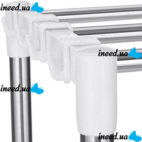 Полка стеллаж для микроволновки Multifunctional storage rack NJ-452 настольный кухонный органайзер для микроволновой СВЧ-печи, полка-органайзер