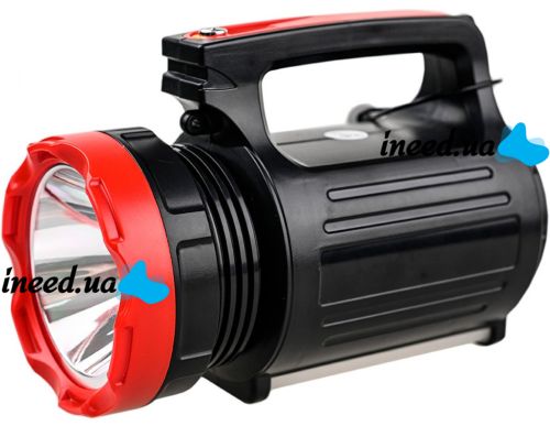 Ручной аварийный фонарь с повербанком Opera Digital OP2895-U 5W 20SMD аккумуляторный светодиодный LED фонарик прожектор 3000mAh Power Bank USB