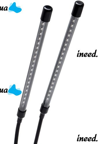 Светодиодная гибкая фитолампа Grow Light 2 ветки для выращивания комнатных растений и рассады, светильник на 2 лампы Полный спектр USB с таймером