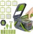 Многофункциональная овощерезка Veggie slicer MA-8 22 в 1 кухонная терка измельчитель слайсер для нарезки овощей и фруктов с насадками и контейнером