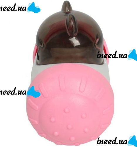 Интерактивная кормушка дозатор Pet Leakng Toy LY-732 для медленного питания собак и кошек, игрушка диспенсер AND с отверстием для корма для животных